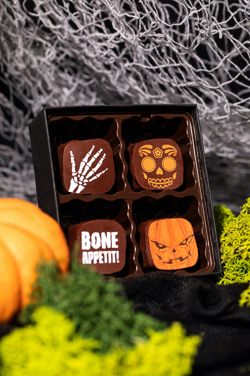 Halloween Chocolate Bon Bons - Bone Bones! Pre-Order | Ships starting week of Sept 29