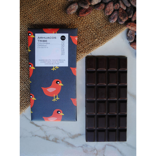 73% Arhuacos Tribe Dark Chocolate Bar (Limited Edition)