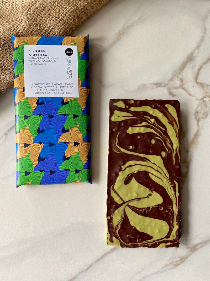 36% Mucha Matcha, Green Tea Infused White Chocolate (Limited Edition)