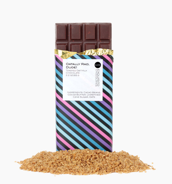 63% Oatally Rad, Dude!, Toasted Oat Milk Chocolate