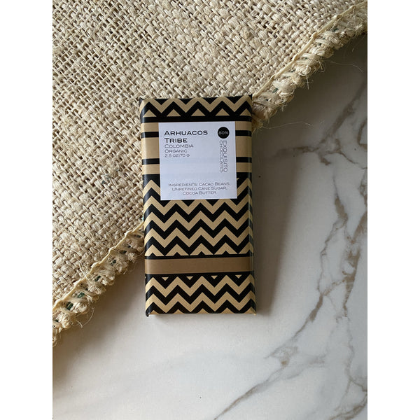 80% Arhuacos Tribe Dark Chocolate Bar (Limited Edition)